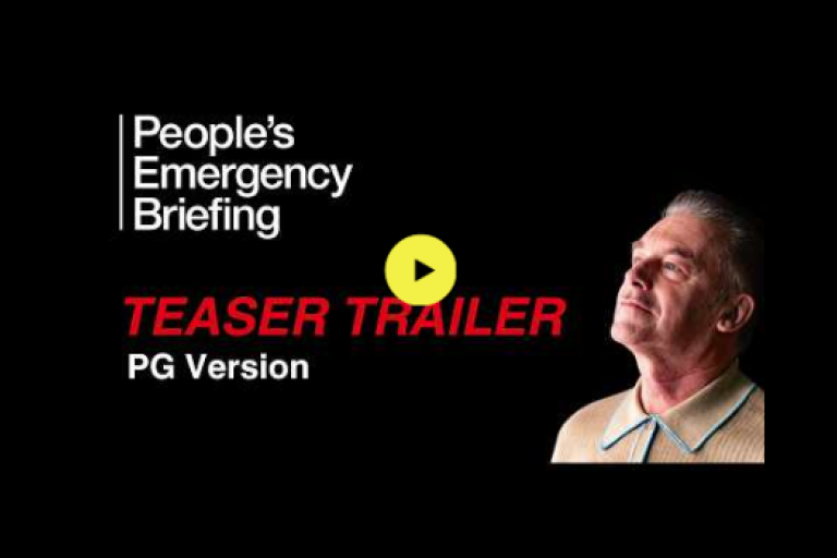 People's emergency briefing image