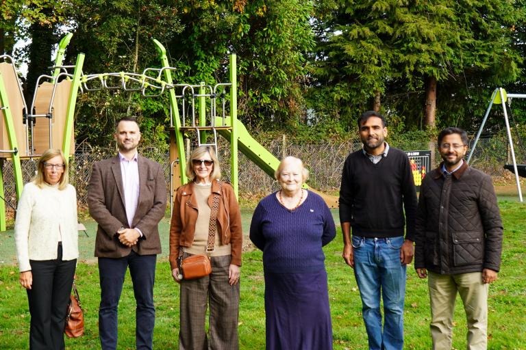 Liphook play park upgraded through CIL